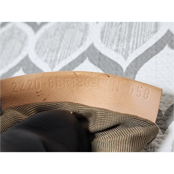 Fendi Vintage Zucchino Canvas Mini Baguette Shoulder Bag Beige/Pink - Picture 4 of 15